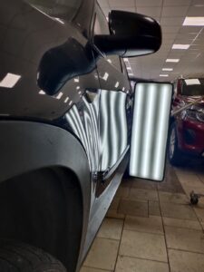 выравнивания вмятин без покраски