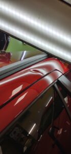 исправление вмятин без покраски