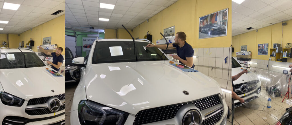Бронирование стекол автомобиля в Киеве