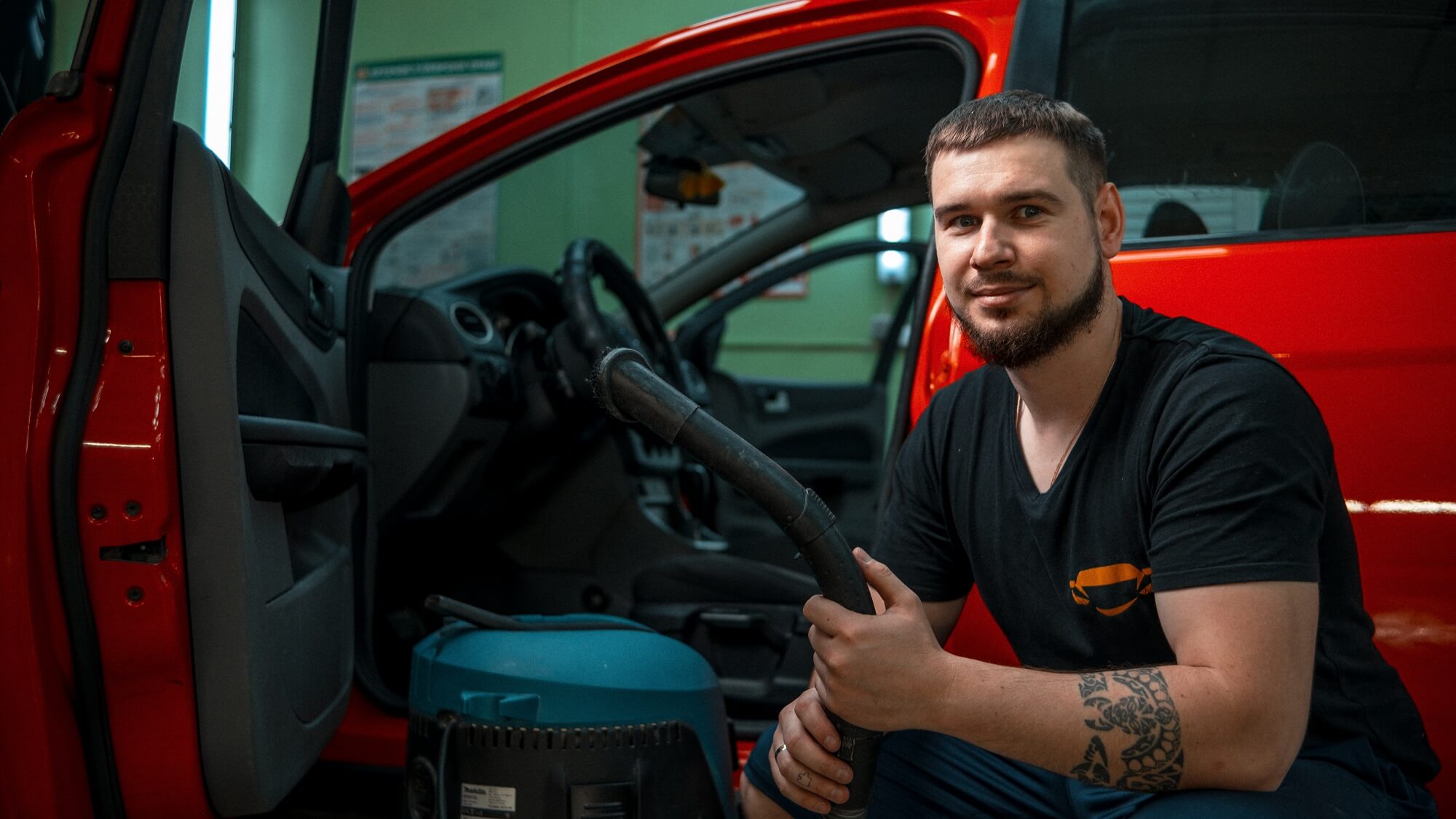 Химчистка пластика автомобиля