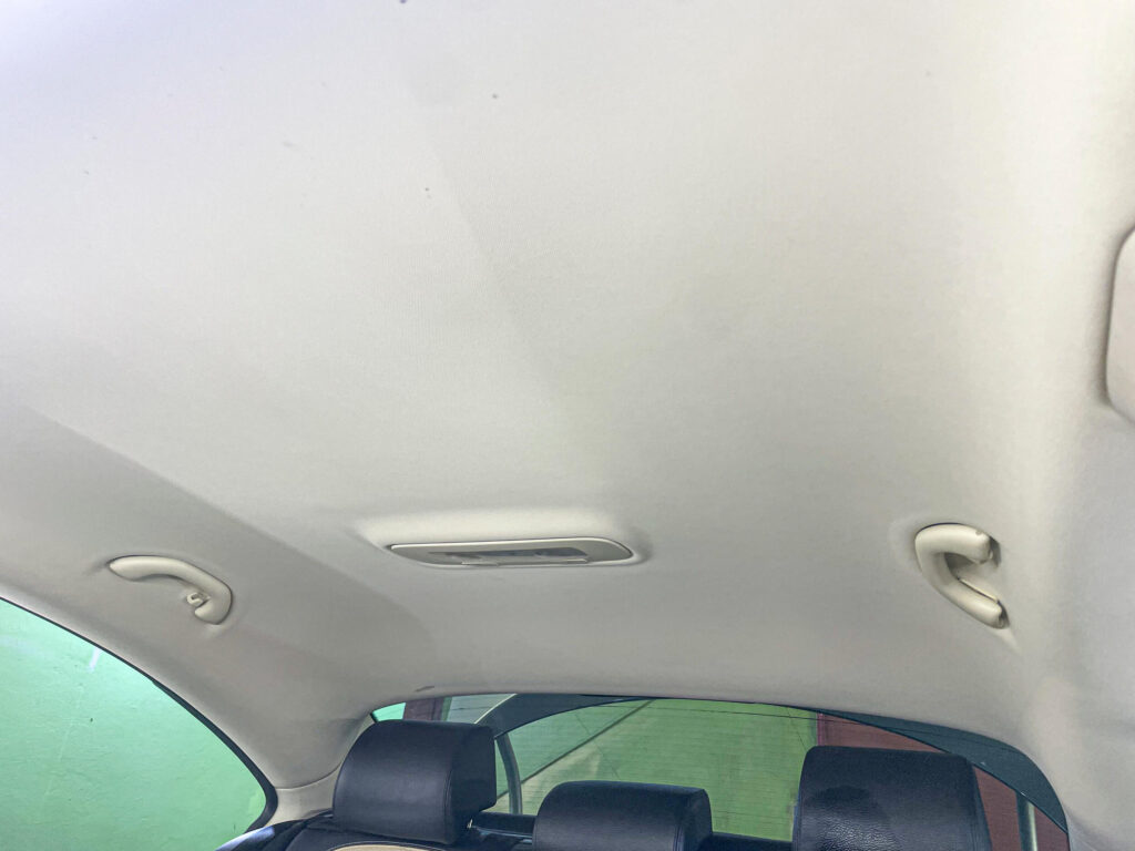 Портфоліо: хімчистка стелі авто