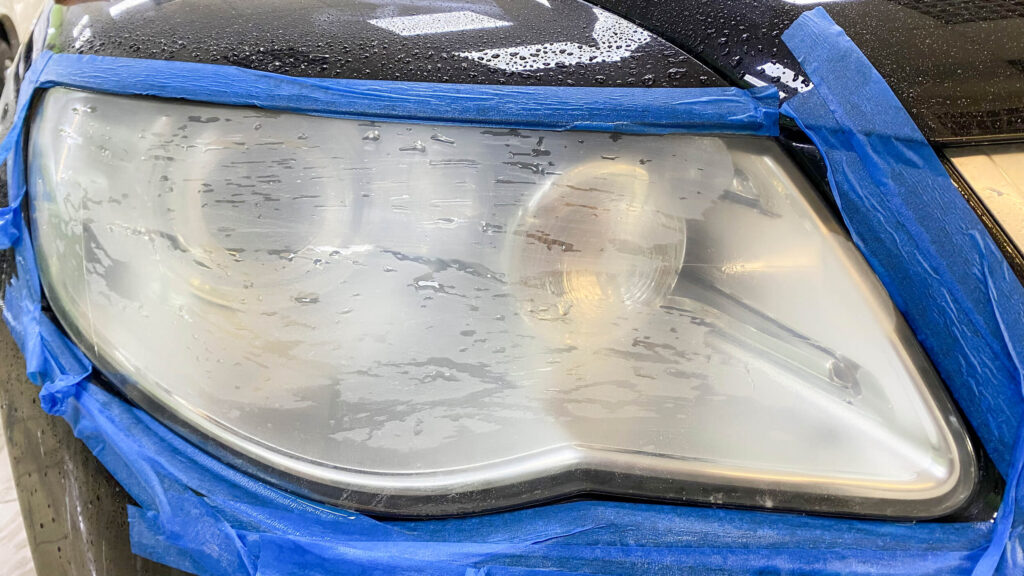 Портфоліо послуги: полірування фар