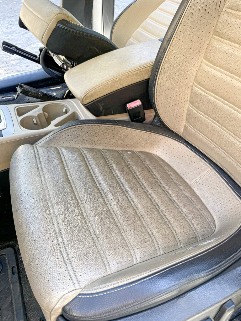 Портфоліо: хімчистка салону автомобіля Київ